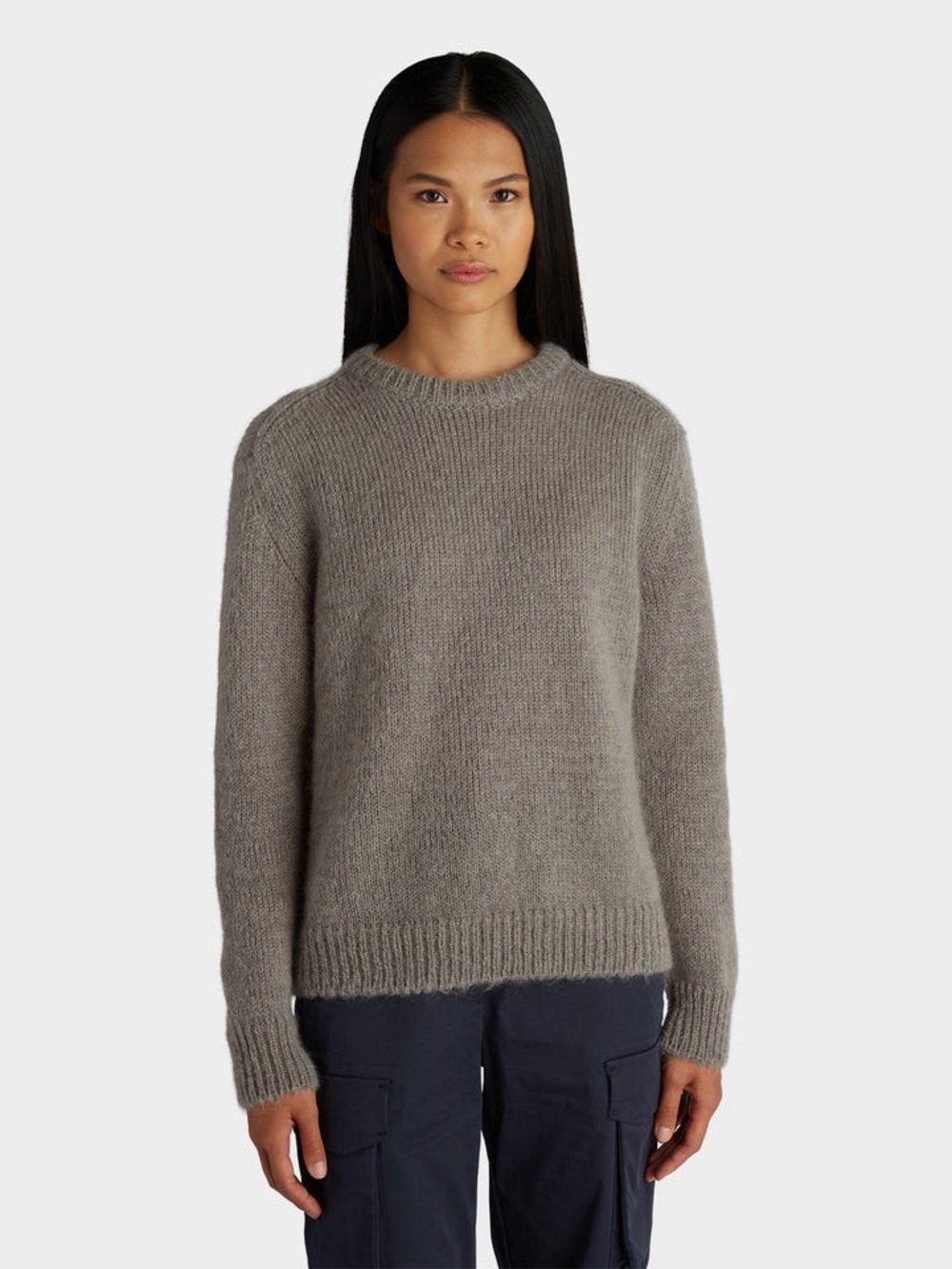 NWOT | Tilley | Italian Mohair Sweater | Brown | Size S